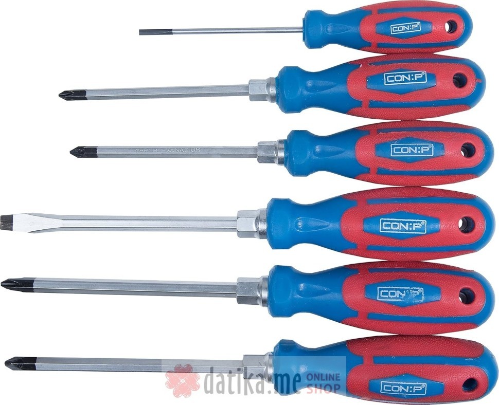 Conmetall Set odvijača, STANDARD, 6 komada в Черногории