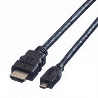 Rotronic High Speed with Ethernet HDMI/MICRO-HDMI 2m Kabl 