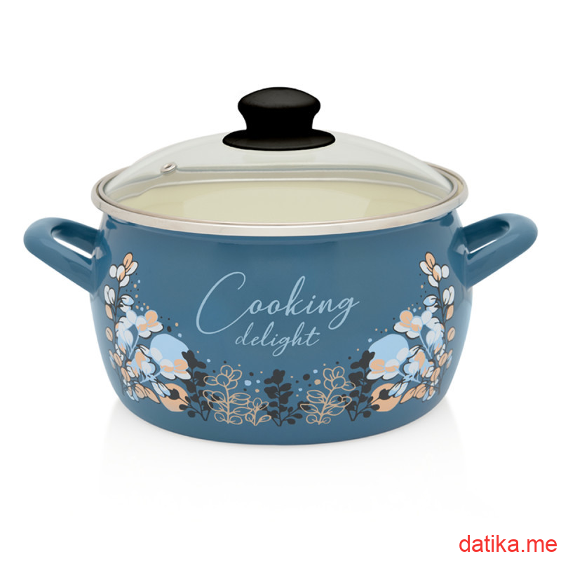 Metalac duboka šerpa BLUE COOKING DELIGHT 24 cm/7.5 lit