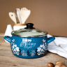 Metalac duboka šerpa BLUE COOKING DELIGHT 24 cm/7.5 lit