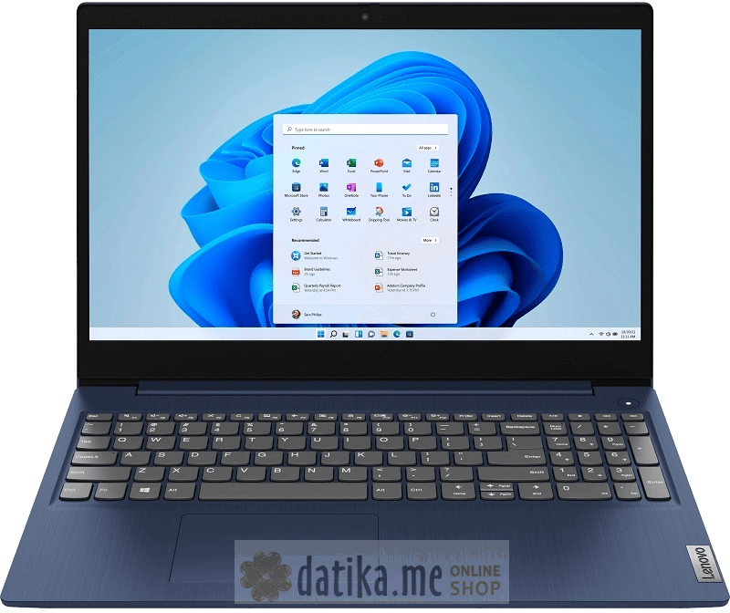 Lenovo IdeaPad 3 15ITL6 Intel i3-1115G4/8GB/256GB SSD/Intel UHD/15.6" FHD, 82H8032LYA