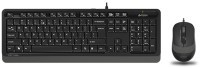 A4 TECH F1010 FSTYLER USB YU siva tastatura + USB sivi miš