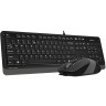 A4 TECH F1010 FSTYLER USB YU siva tastatura + USB sivi miš в Черногории