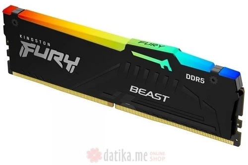 Kingston 32GB DDR5 6000MT/s FURY Beast RGB, KF560C30BBEA-32