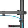 SBOX PTM-02S UNIVERSAL POS TERMINAL / MONITOR / POS PRINTER MOUNT 