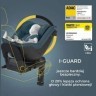 KINDERKRAFT AUTOSJEDIŠTE I - GUARD PRO 61-105CM CHERRY