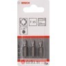 BOSCH 2607001607 Bit nastavci za odvijač T15 TORX 1/4" 25mm 3kom