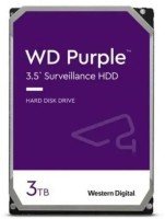 WD 3TB 3.5" SATA III 256MB IntelliPower  Purple, WD33PURZ