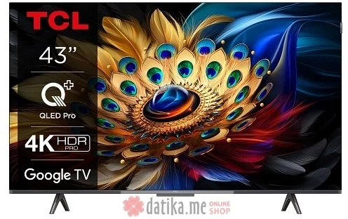 TCL 43C655 QLED 43'' 4K Ultra HD Smart TV  в Черногории