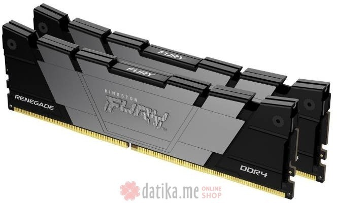 KINGSTON DIMM DDR4 32GB (2x16GB kit) 4600MT/s KF446C19RB12K2/32 Fury Renegade Black XMP 
