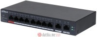 DAHUA CS4010-8GT-110 10-Port Cloud Managed Desktop Gigabit Switch with 8-Port PoE
