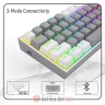 Redragon Tastatura Fizz Pro White/Grey K616 RGB Wireless/Wired Mechanical Gaming Keyboard