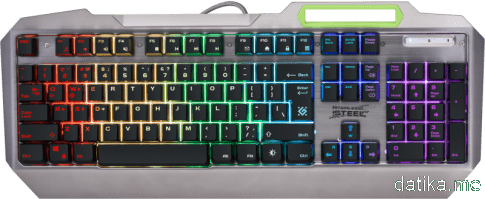 Defender Stainless steel GK-150DL Wired gaming keyboard в Черногории