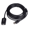 Value USB 2.0 Extension Cable, active with Repeater, 5m 