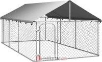 Emix Garden Kavez/Boks za pse pocinčani L200 x W300 x H210cm,UV pokrivk