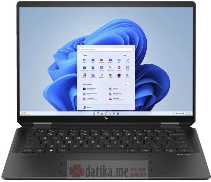 HP Spectre x360 14-eu0004nn A03GPEA Intel Core Ultra 5-125H/16GB/512GB SSD/Intel Arc/14" FHD OLED Touch/Win 11Home в Черногории