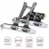 Axagon PCEA-S4N PCIE CONTROLLER 4X SERIAL