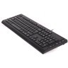 A4 TECH KD-600 X-SLIM USB US crna tastatura в Черногории
