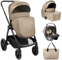 KIKKA BOO KOLICA ZA BEBE MODENA 3U1 BEIGE