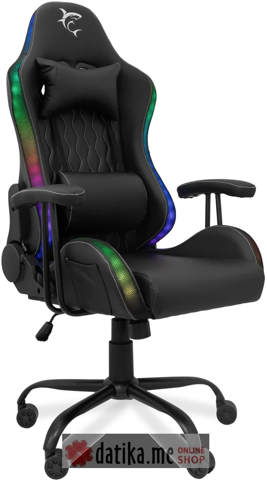 White Shark INDIANAPOLIS RGB gaming chair 