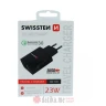 Swissten Travel charger 2x USB QC 3.0, USB 23W, black