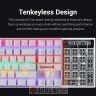 Redragon Mechanical Gaming Keyboard Kumara K552-RGB White - Red Switch