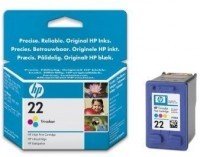 HP Ink C9352AE (no. 22) Tri-colour (5 ml)