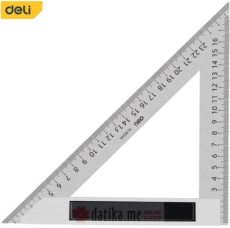 Trougao inox DELI 200mm x 280mm 