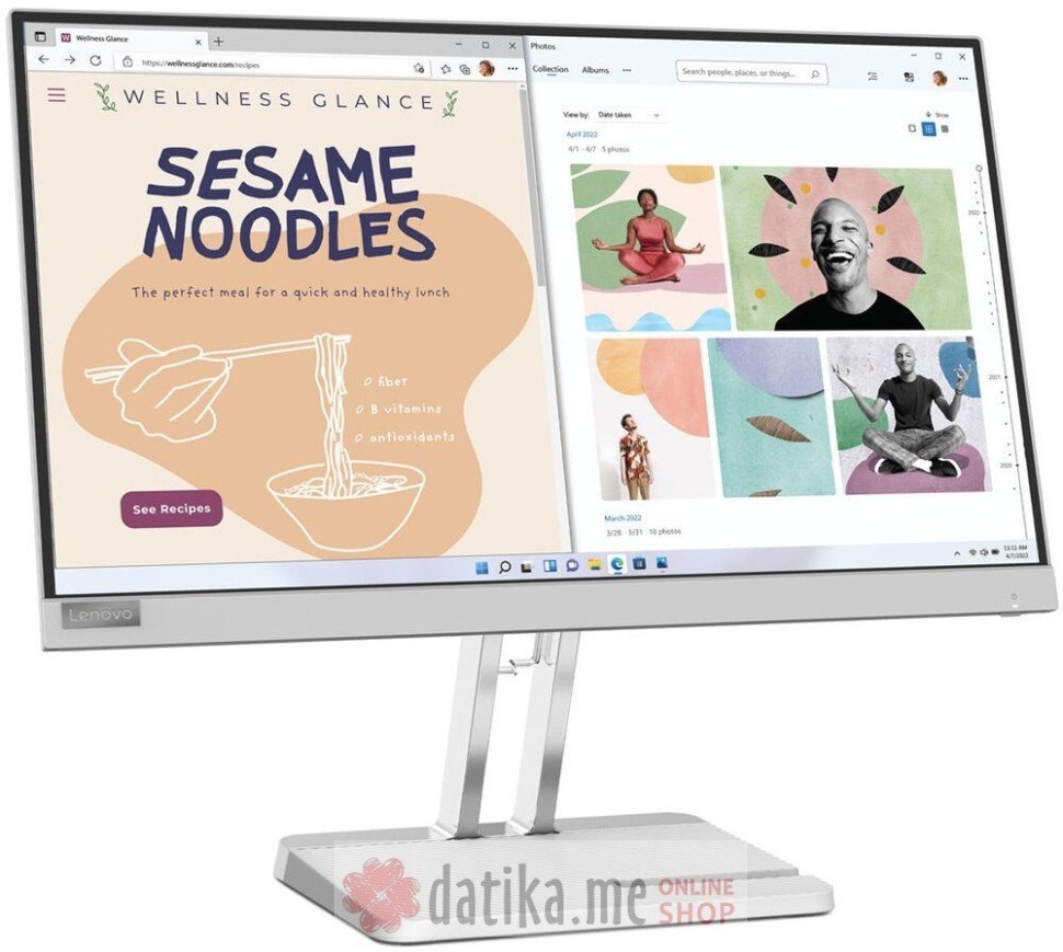 Lenovo L22e-40 21.45" Full HD VA 75Hz, 67AFKACBEU