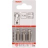 BOSCH 2607001615 Bit nastavci za odvijač T25 TORX 1/4" 25mm 3kom
