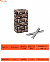 Somafix SFX1734 Spojnice-Klamarice za heftalicu 14x11.3x1.2mmt 5000/1 20GA