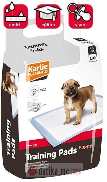 Karlie Puppy Pads Training M Prostirke Za Pse ( 10 Kom 60*40Cm ) в Черногории