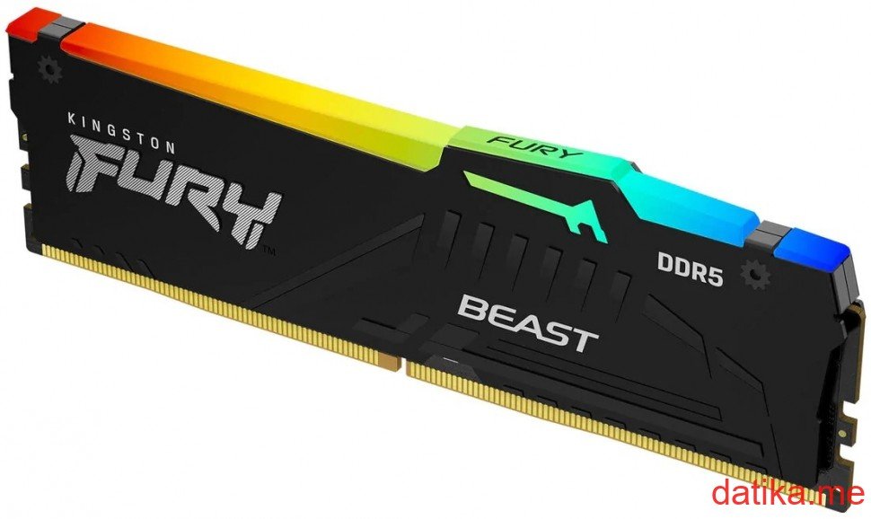 KINGSTON FURY Beast RGB 16GB DDR5 6000MT/s, KF560C40BBA-16 в Черногории