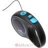 Flexi Povodac Black Design Small Cord 5m Blue