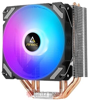 ANTEC A400i Neon Lighting CPU Air Cooler, 120mm Fan