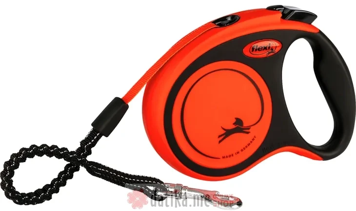 Flexi Povodac Xtreme Small Tape 5M Black/Orange