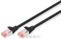 Digitus Kabl CAT 6 S/FTP 0.5m, Black