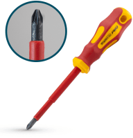Bormann BHT7094 Odvijac krstasti (srafciger) magnetni VDE CR-V PZ1x80mm