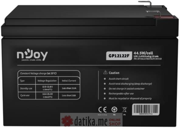 NJOY GP12122F baterija za UPS 12V 12Ah (BTVACATBDTE2FCW01B) 