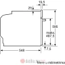 Bosch HBG578EB3 Ugradna rerna, 71l (Piroliza + Hidroliza) в Черногории