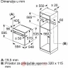 Bosch HBG578EB3 Ugradna rerna, 71l (Piroliza + Hidroliza) в Черногории