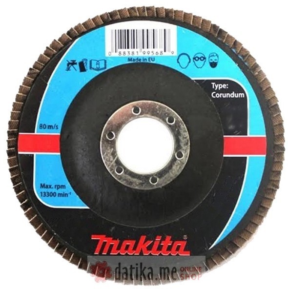 Makita P-65202 Lamelarni brusni disk za čelik aluminium-oksid 125mm