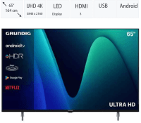 Televizor Grundig 65 GHU 7800 B LED 65" 4k Ultra HD, Android Smart