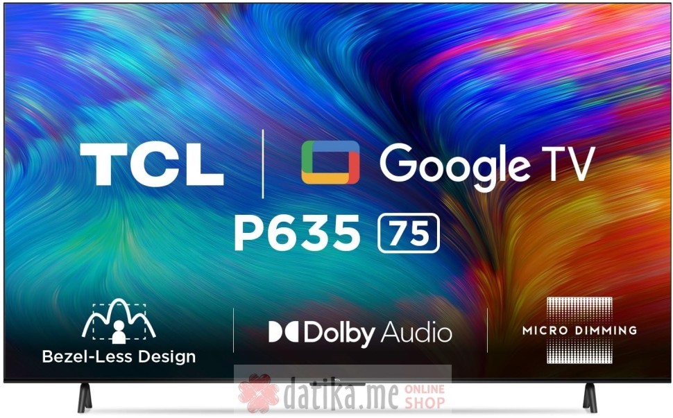 TCL 75P635 LED TV 75" ultra HD 4K in Podgorica Montenegro