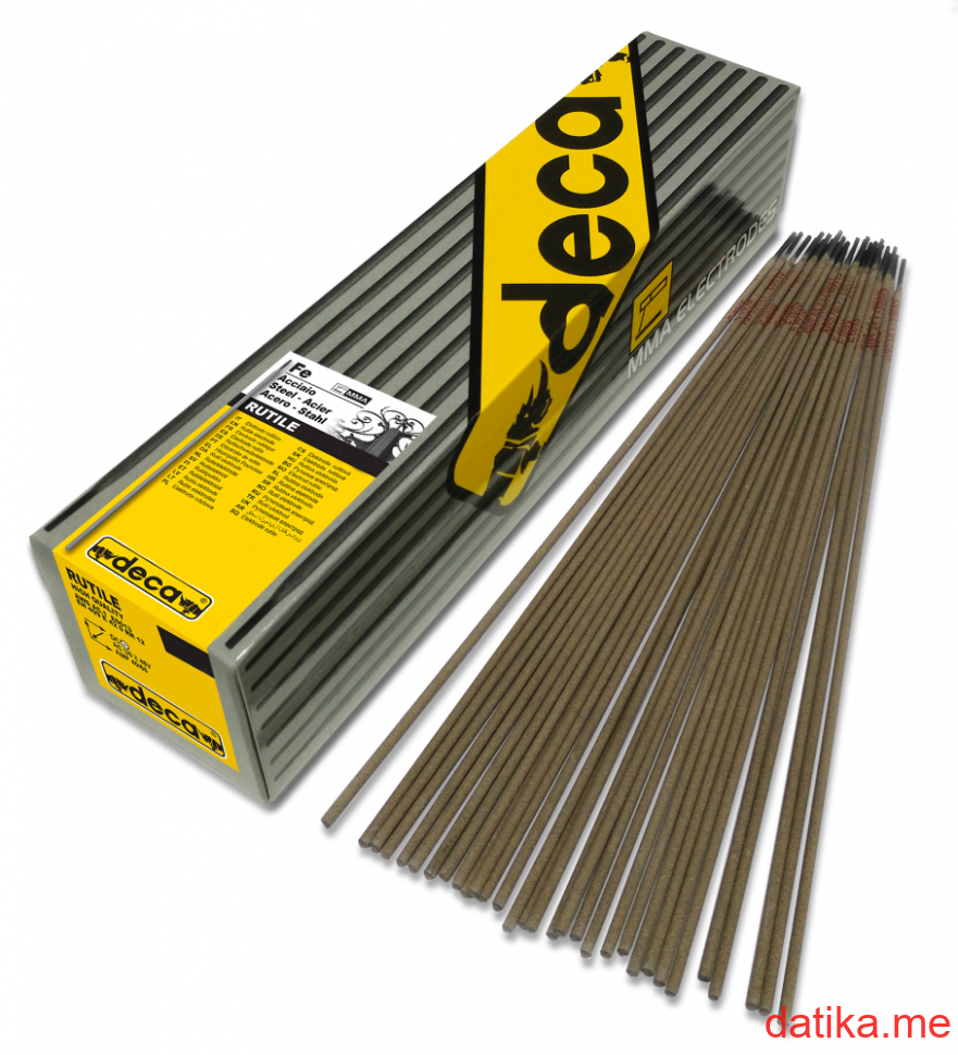 Deca MIGA 010115 Elektrode za MM zavarivanje Inox E308 (102kom) 2,5x300mm 2kg