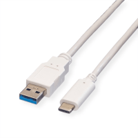 Value USB 3.2 Gen 1 Cable, A-C, M/M, 1m 