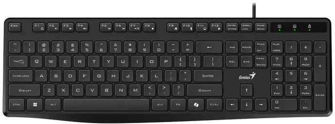 GENIUS KB-117S Al Copilot USB YU crna tastatura