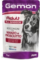 Monge Gemon All Breeds Adult Dog Preliv Sa Govedinom I Šunkom 100gr 