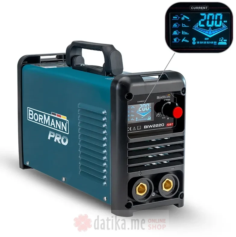 Aparat za zavarivanje inverter Bormann BIW2220 MMA 200A + oprema
