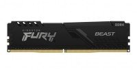 Kingston Fury Beast Black DDR4 8GB 3733MHz, KF437C19BB/8